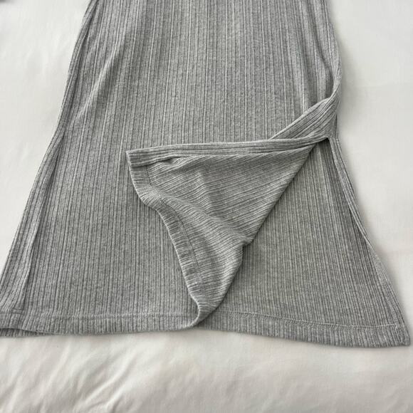 Anthropologie NWT Daily Practice Turtleneck Side-Slit Ribbed Sweater Dress Large - Picture 9 of 12